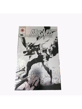 Valiant Magnus Robot Fighter #25 Foil Cover Comic Book Collector Bagged Boarded